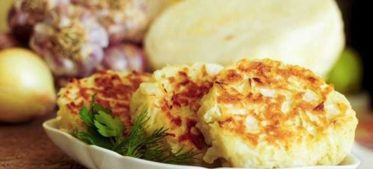 Котлеты из капусты без манки и муки пошаговая инструкция