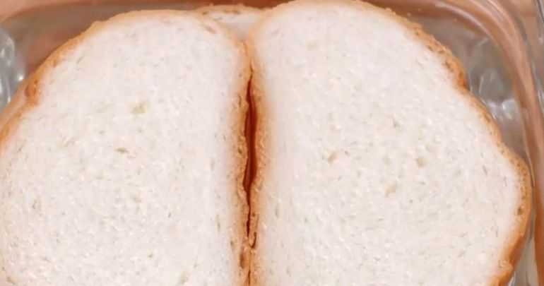 Замачиваем хлеб