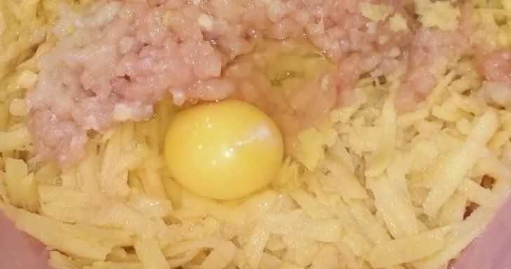 Яйцо и картофель