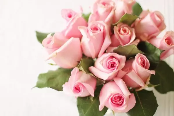 Монобукет из розовых роз